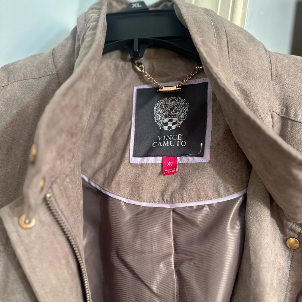 Vince Camuto suede fall Jacket - Picture 3 of 6